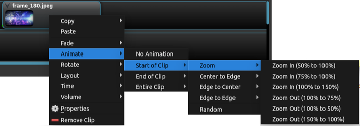 Context Menus